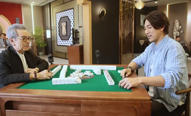 當然唔少得有打麻雀場面啦，都一定令好多家庭觀眾有親切感。