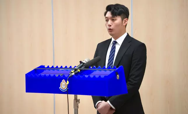 王卓豪偵緝督察。