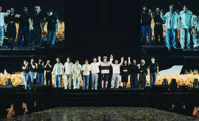 演唱會圓滿結束。