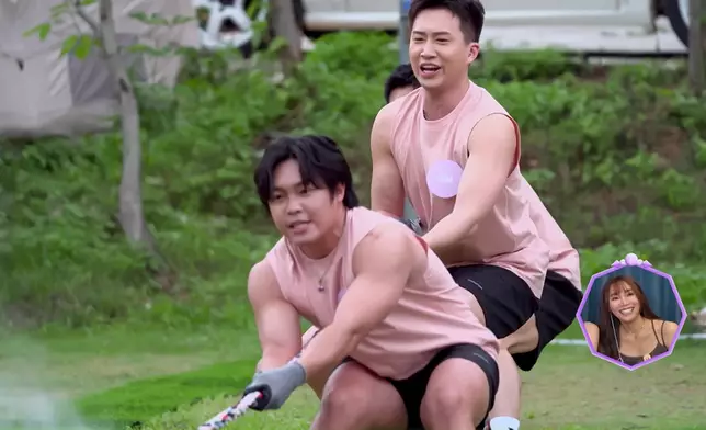 阿Him嘅手臂真係好Amazing。