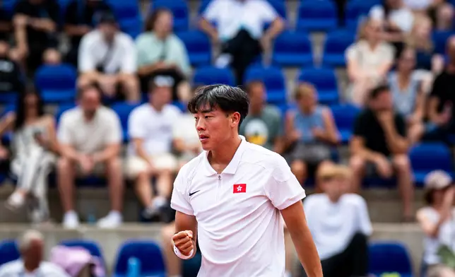 黃澤林躋身16強，將面對英國選手。世大運官網圖片