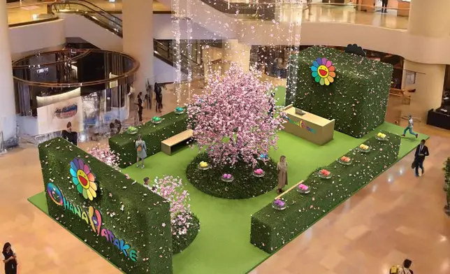 太古廣場化身花海田園「Field of Flowers」。