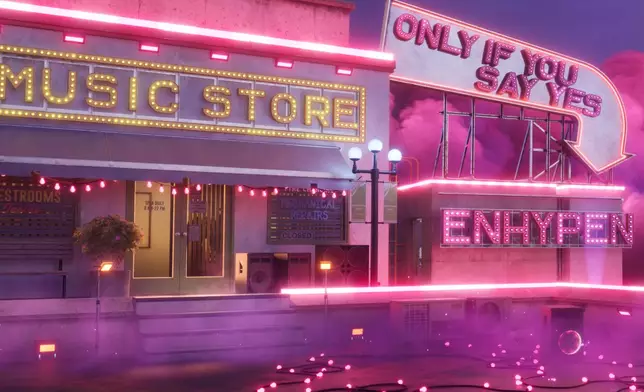 ENHYPEN首部VR演唱會電影。