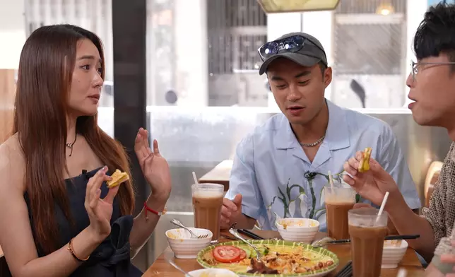 Joey美食當前心情大靚。