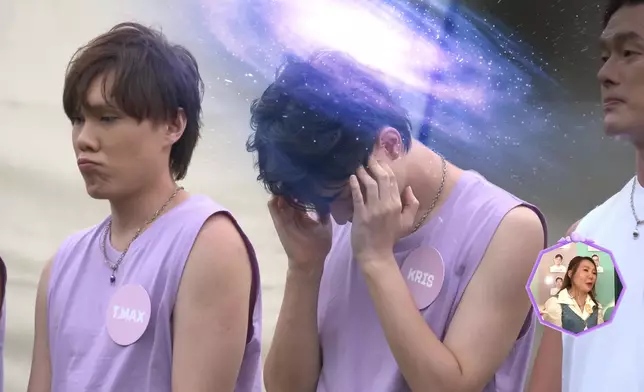 Kris自己都苦惱到爆炸，雲文子師傅直情笑佢connect緊去宇宙希望搵到同Yuki一樣答案嘅竅門。