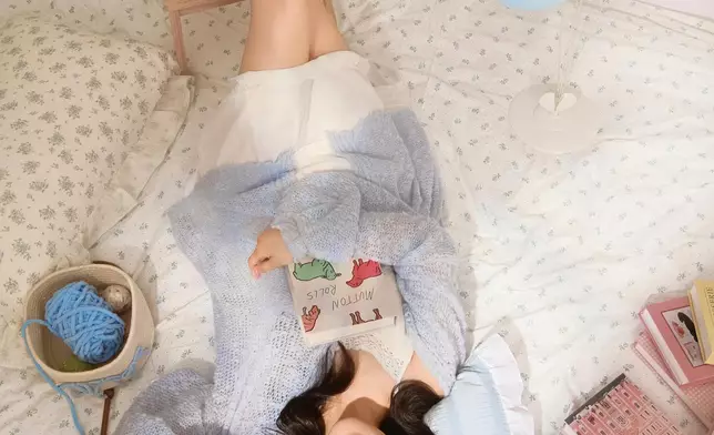 梁荺苓IG靚相。