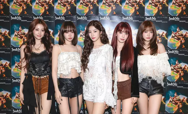 LE SSERAFIM兩場門票一早售罄。 LE SSERAFIM twitter圖片