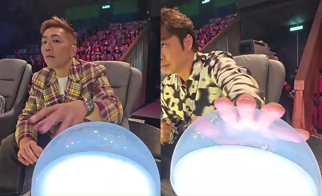 譚耀文、劉浩龍動用「皇牌紅燈」。