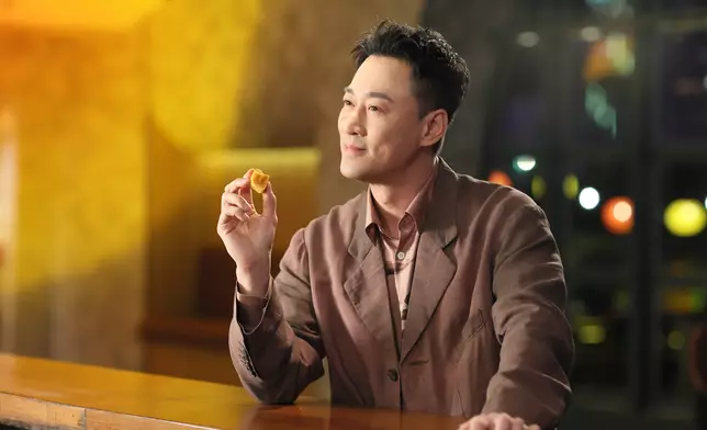 林峯為美心月餅拍攝全新電視廣告。