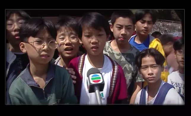 節目將首度曝光山火目擊者昔日受訪原片。