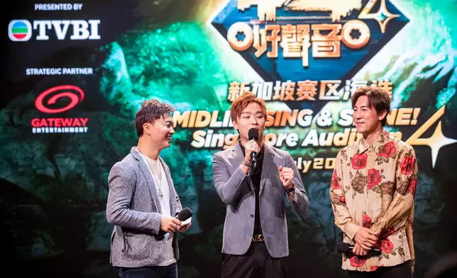 Shaun 及 Rax 均精於歌藝，與主持人嘉翊分享不少唱歌經驗，亦為在場海選參賽者打氣。