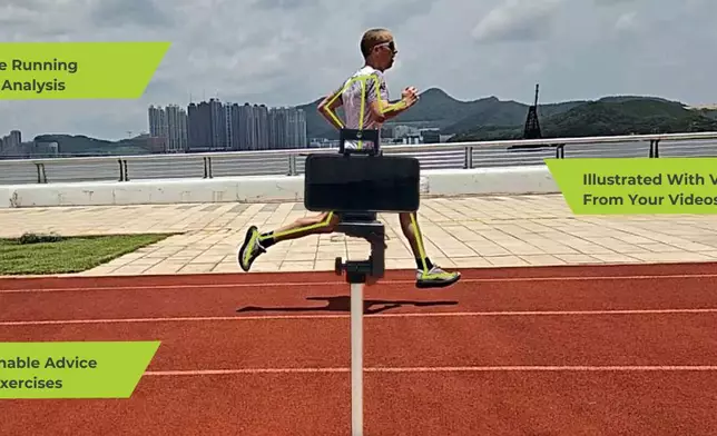 Movaia推出的線上監測運動與健康狀況系統。Movaia官方網站圖片