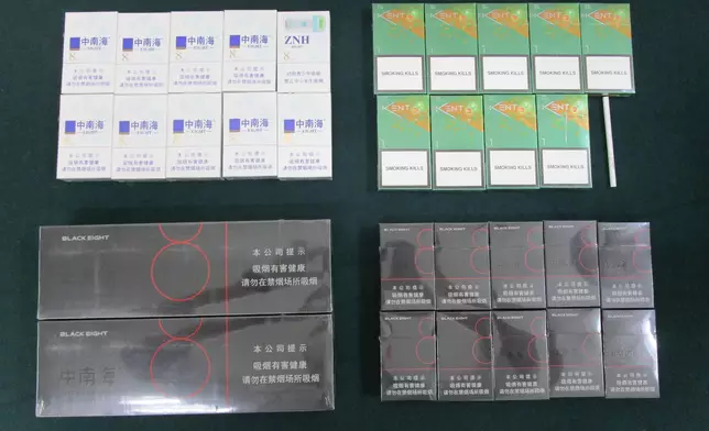一名入境旅客管有未完稅香煙罪成判囚。 政府新聞處圖片