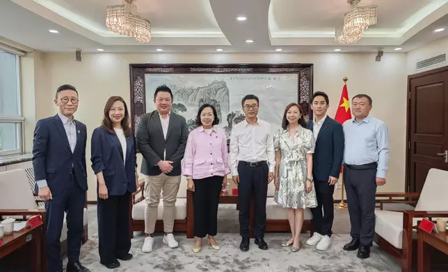 民政及青年事務局局長展開北京訪問。政府新聞處圖片