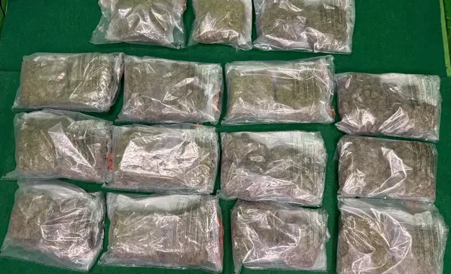 香港海關於機場偵破一宗入境旅客販毒案件（附圖） 政府新聞處圖片