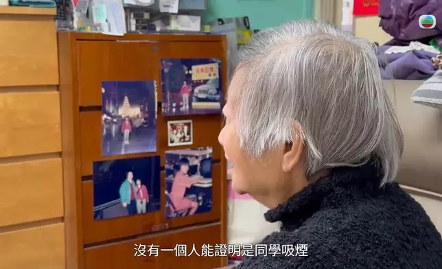 死者家屬訪問截圖。