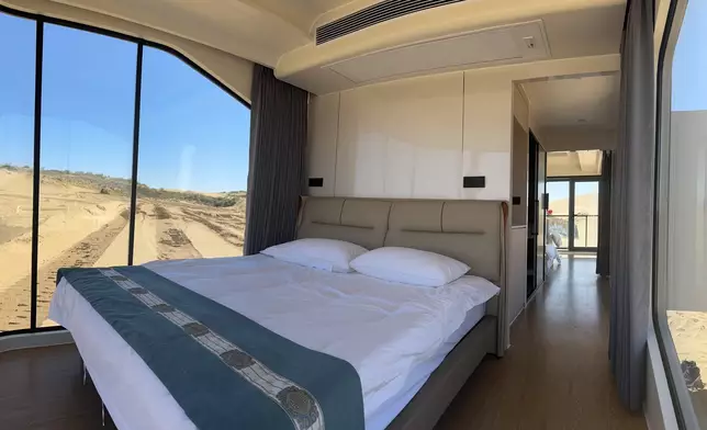 沙漠太空艙智慧酒店。內蒙古文旅廳圖片