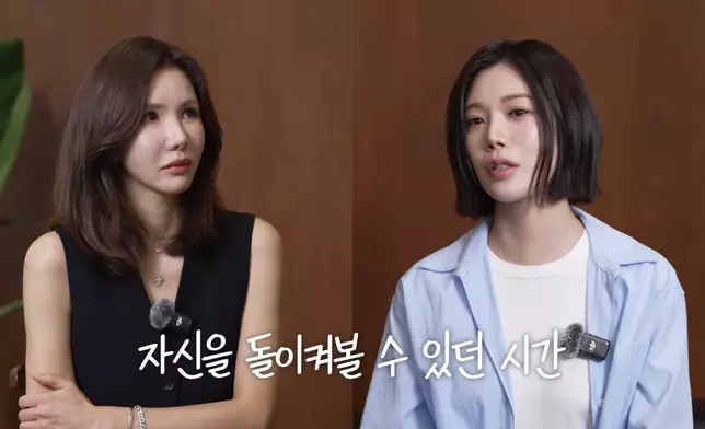 廷娥聽到Lizzy的說話後才眼紅了起來。 影片截圖