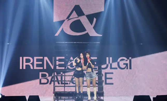 IRENE＆SEULGI近期展開全新巡演。Red Velvet官方X圖片