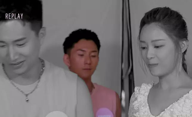 睇番playback，Eddie原來全程望都唔敢望，好爆。