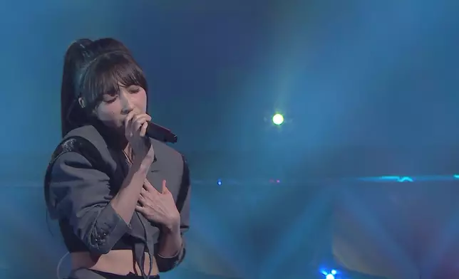 穎喬Ziva獻唱《純真傳說》。