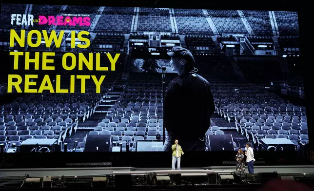 《Fear and Dreams: NOW is the only reality》記錄了Eason巡演旅程背後的經歷。