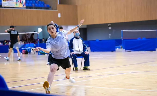 香港女子羽毛球運動員梁悅儀