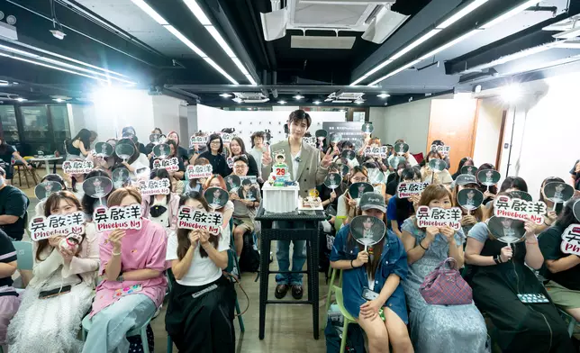 Phoebus吳啟洋日前現身《Vell of the void》生日會。