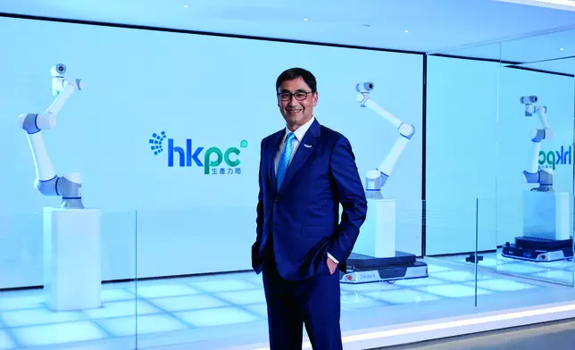 畢堅文說內地企業有龐大「走出去」需求，海外亦有不少企業有「出海」至內地的強烈意願。