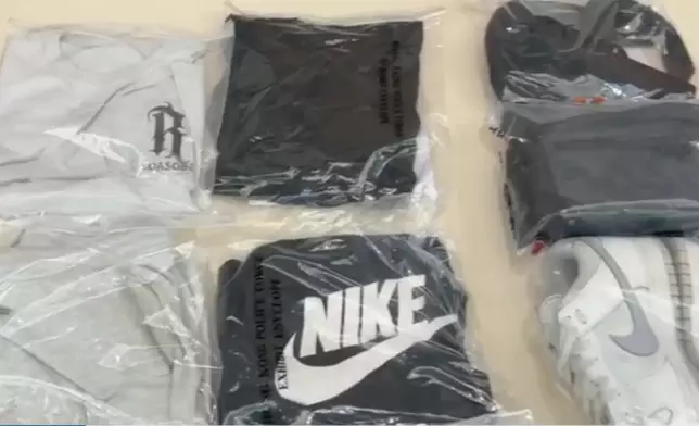 檢獲的證物。香港警察FB