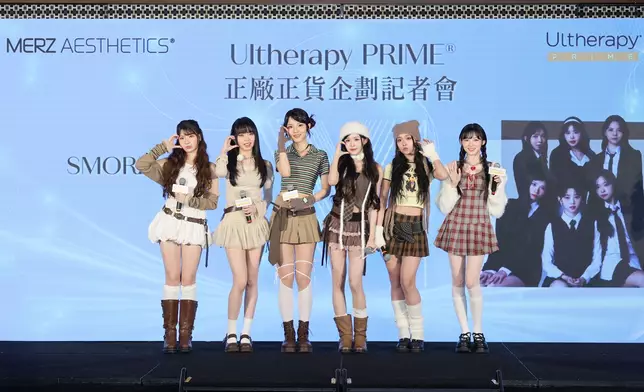 韓國出道新晉女團SMORZ出席記者會，並大讚Merz Aesthetics®在韓國非常出名。