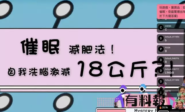 網民尤里爾每日講「我好瘦」成功減去18公斤。