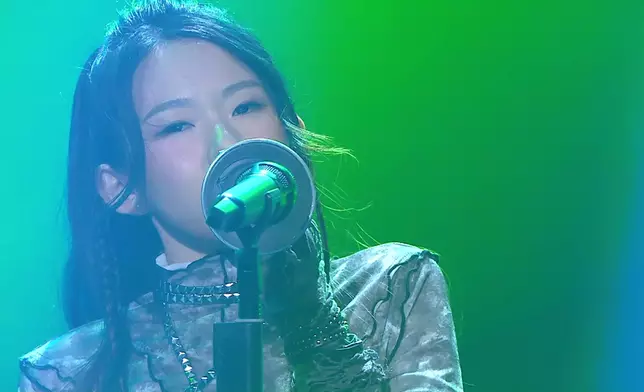 冼奕瑜Jasmine獻唱《網絡安全隱患》。