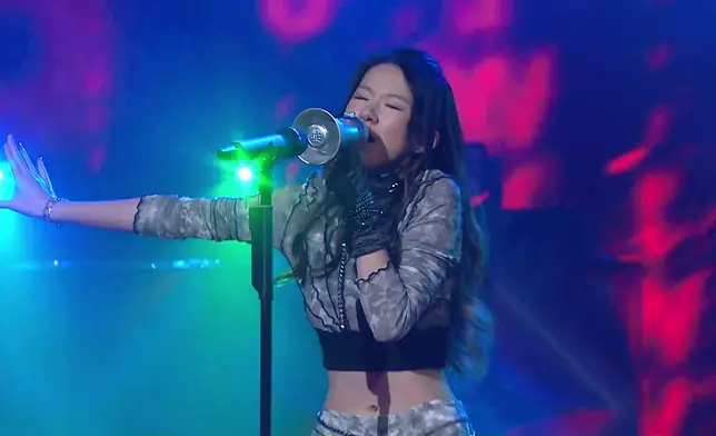 冼奕瑜Jasmine獻唱《網絡安全隱患》。