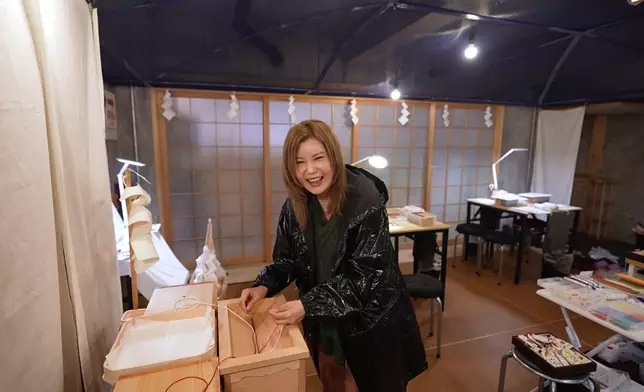 神秘地下神社可自製御守。