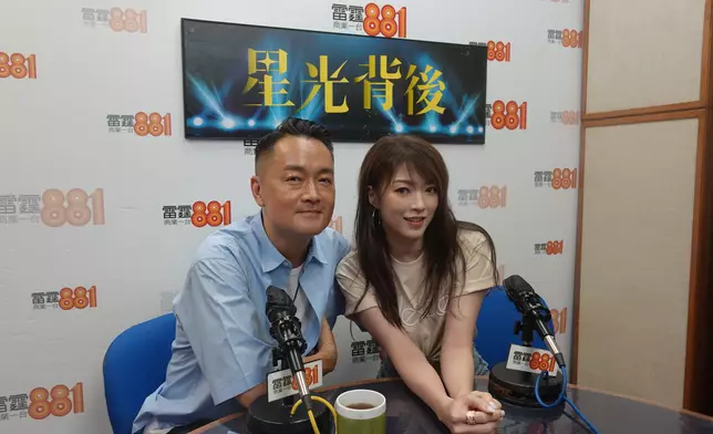 今日（8月9日），下午二時至三時於雷霆881商業一台播放的《星光背後》，主持人梁泰來邀得連詩雅任嘉賓。