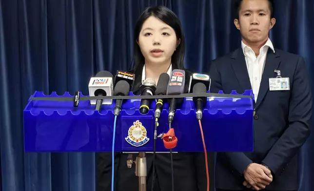 警方油尖警區刑事調查隊第五隊督察蘇倩怡。