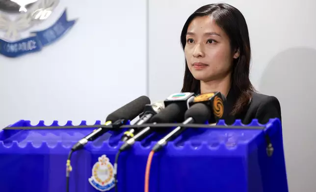 東九龍總區科技及財富罪案組高級督察任婉彤