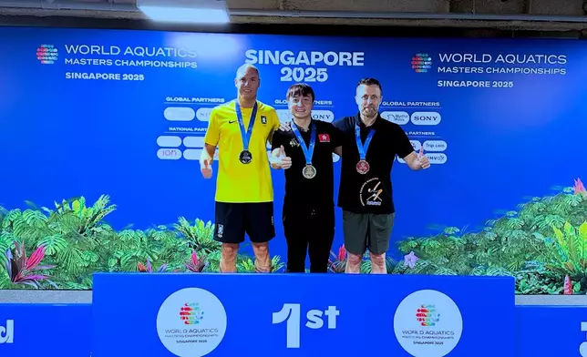 今年在新加坡奪冠！