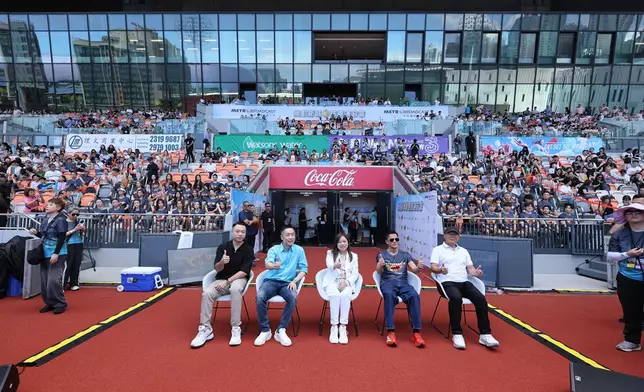 主禮嘉賓(左)陳浩源、馬浚偉、羅淑佩、郭富城、張偉良