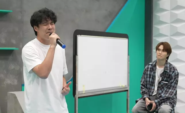 張津銘練習時Hubert亦相當貼心教導。