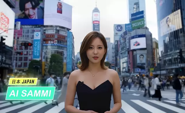 「健康女神」AI Sammi頭兩集會先後喺日本同埋澳洲為大家報道當地嘅健康新聞。