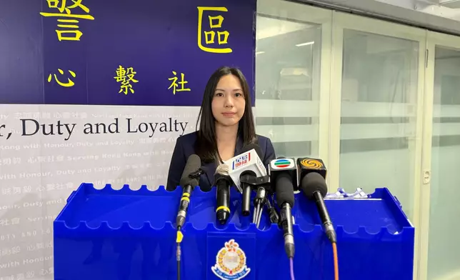 西區警區刑事調查馬雪堯總督察。