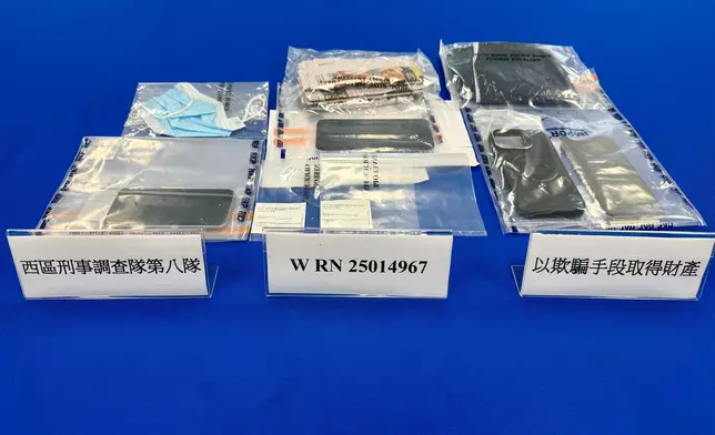 警方再度破獲「猜猜我是誰」騙案，當場拘捕上門收錢兩名內地人。