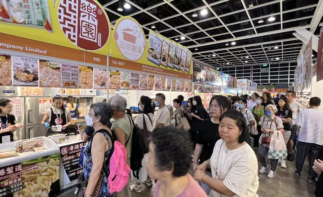 美食博覽。資料圖片