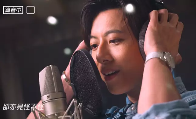 與「師姐」合作，Lyman坦言緊張。