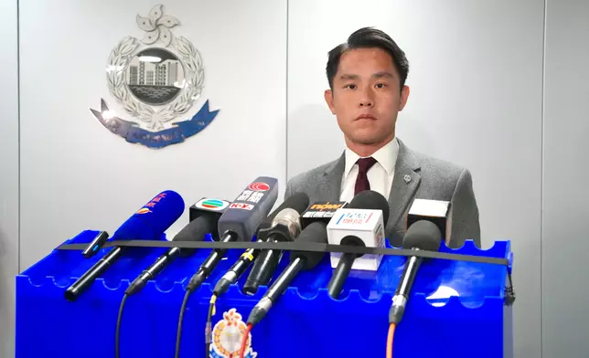 有組織罪案及三合會調查科警司盧嘉晉。