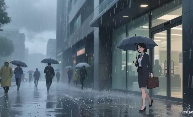 示意圖。AI生成圖片