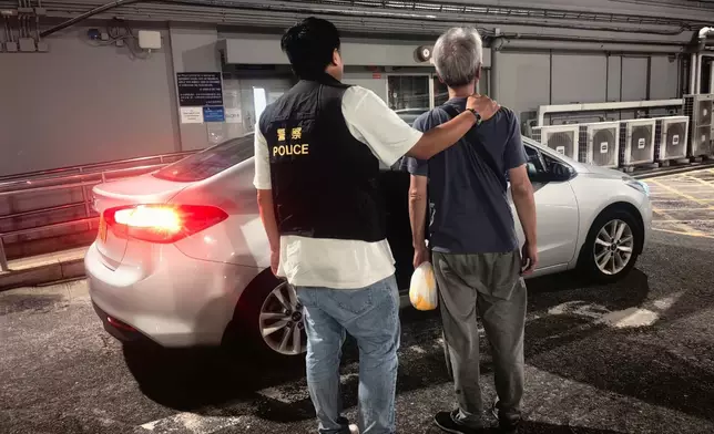 內地人充網約車司機，警方再拘2男1女。巴士的報記者攝