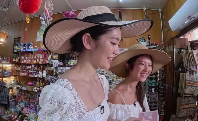 3號蔡華英（右）／4號莫凡